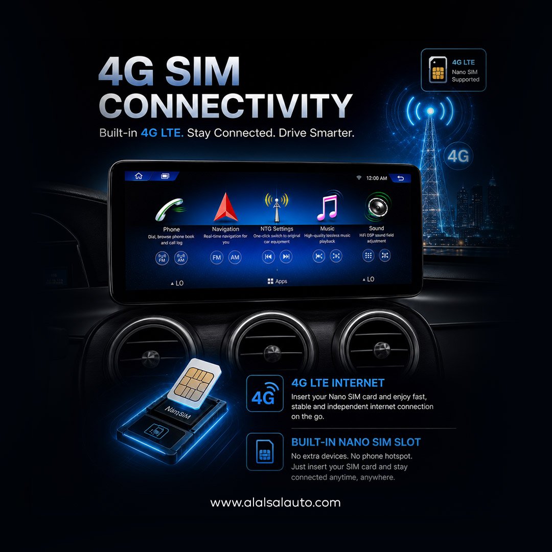 Mercedes-Benz 12.3 Inch Android Screen | OEM-Style Infotainment Upgrade | AASCA